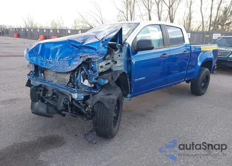 2019 Chevrolet Colorado Wt из США, поврежденный, VIN 1GCGSBEN4K1126562